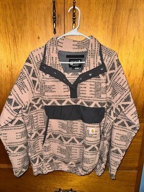 Carhartt Aztec Quarter Pullover Sherpa-fleece